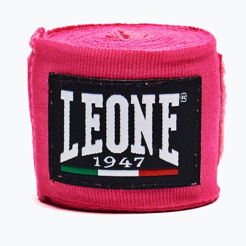 Bandaże bokserskie Leone 1947 Hand Wraps 350 cm rosa 2