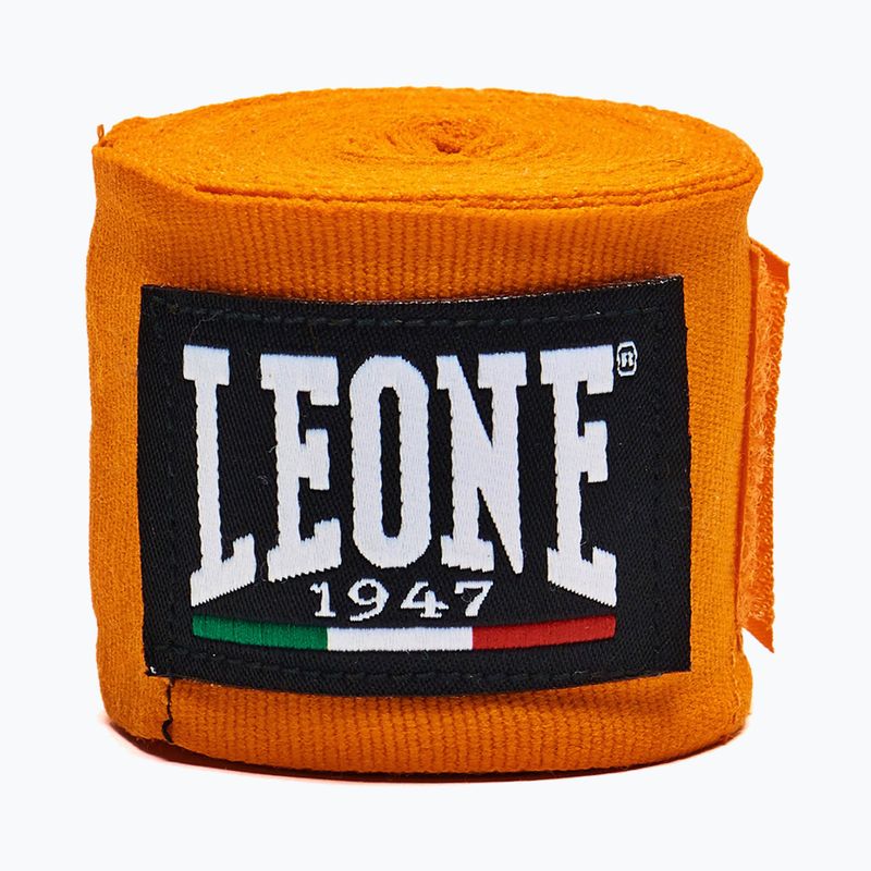 Bandaże bokserskie Leone 1947 Hand Wraps 350 cm arancione/orange 2
