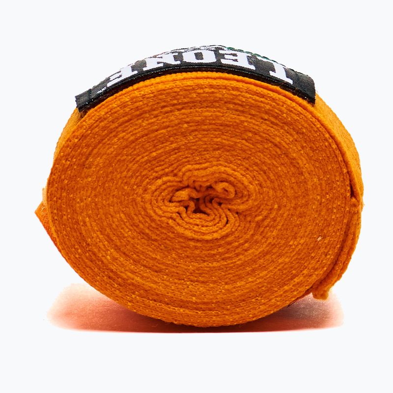 Bandaże bokserskie Leone 1947 Hand Wraps 350 cm arancione/orange 4