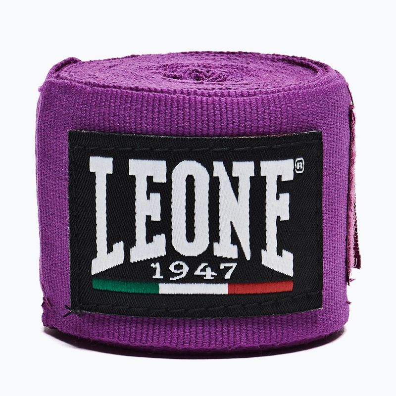 Bandaże bokserskie Leone 1947 Hand Wraps 350 cm viola/purple 2