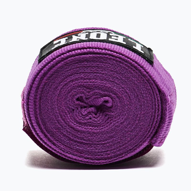Bandaże bokserskie Leone 1947 Hand Wraps 350 cm viola/purple 4