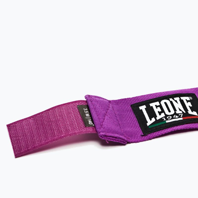 Bandaże bokserskie Leone 1947 Hand Wraps 350 cm viola/purple 5