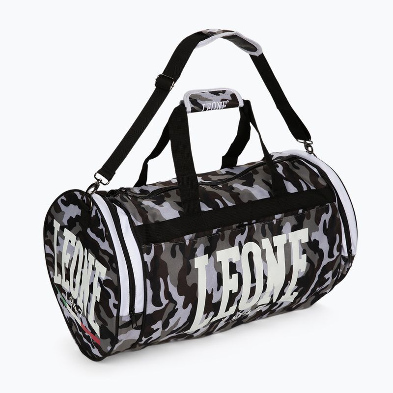Torba treningowa LEONE 1947 Mimetic Camo Bag 45 l green/grey 2
