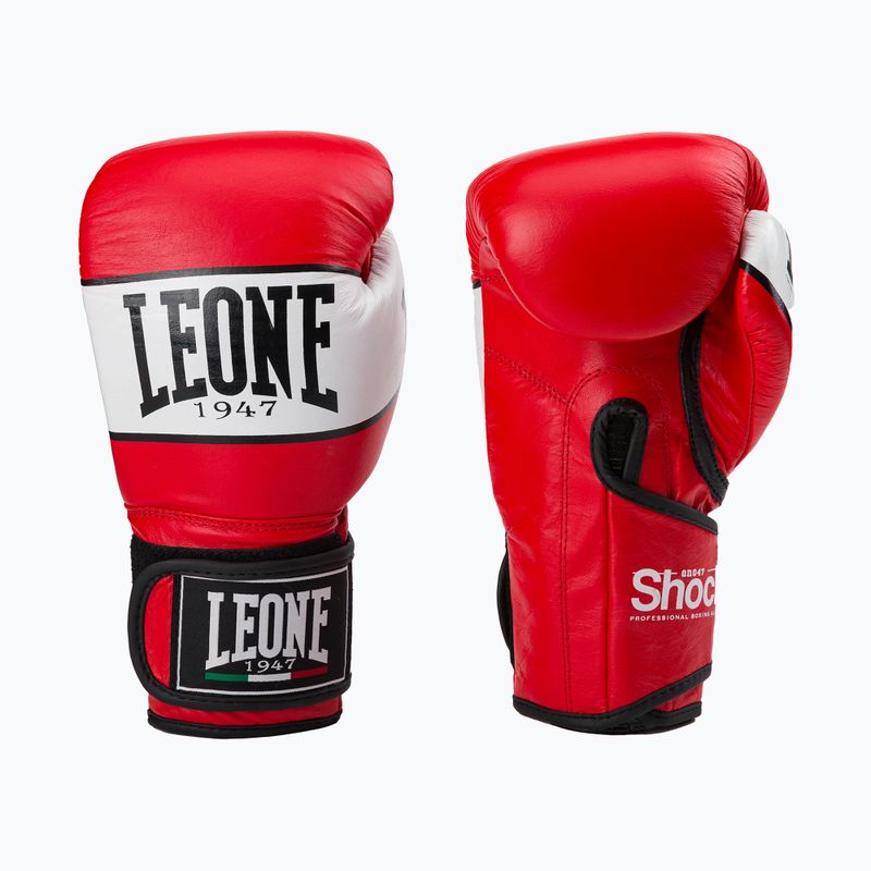 Rękawice bokserskie LEONE 1947 Shock red 3