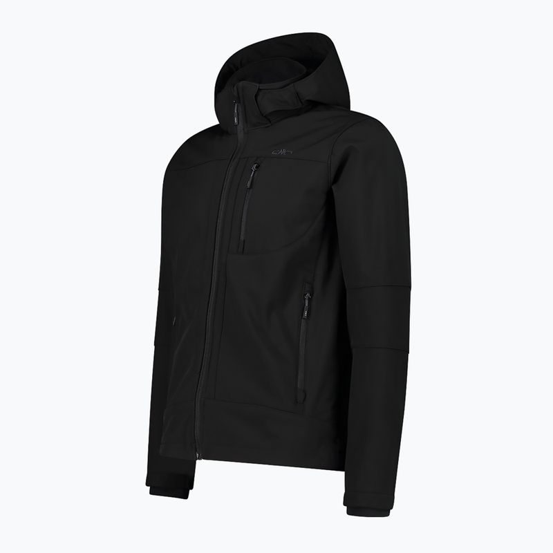 Kurtka softshell męska CMP 3A01787N Zip Hood nero 3
