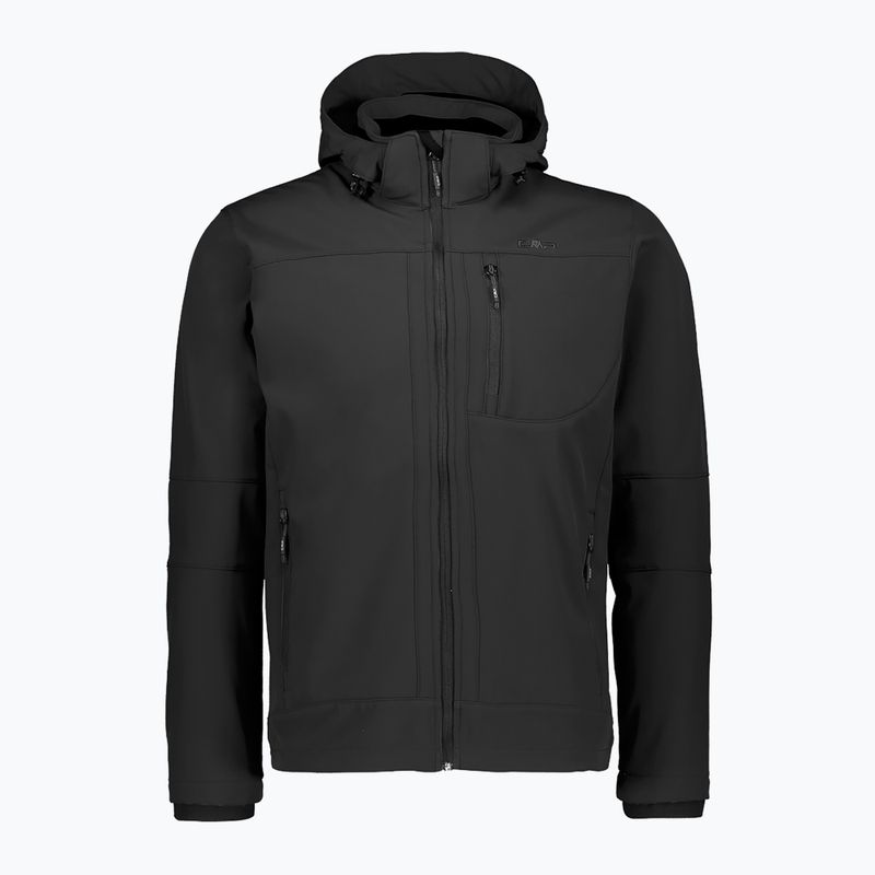 Kurtka softshell męska CMP 3A01787N Zip Hood nero