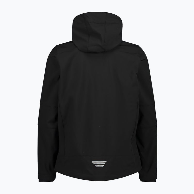 Kurtka softshell męska CMP 3A01787N Zip Hood nero 2