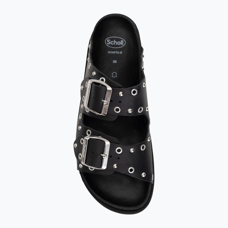 Klapki damskie Scholl Beatriz Ring Leather 5