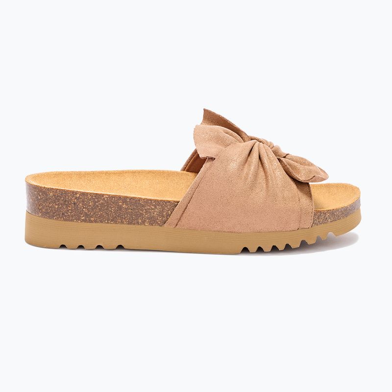 Klapki damskie Scholl Princess Med camel 2