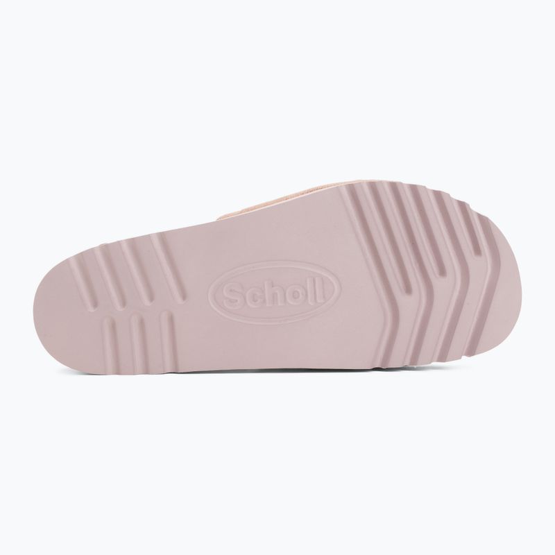 Klapki damskie Scholl Princess Med antique pink 4