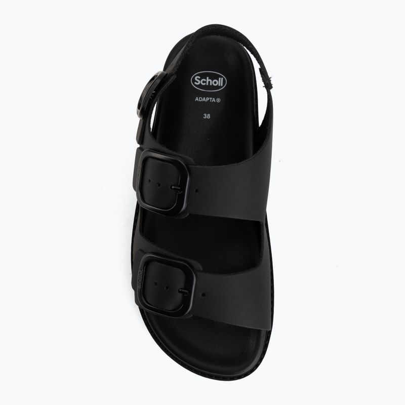 Sandały damskie Scholl Blake 2 Straps black 5