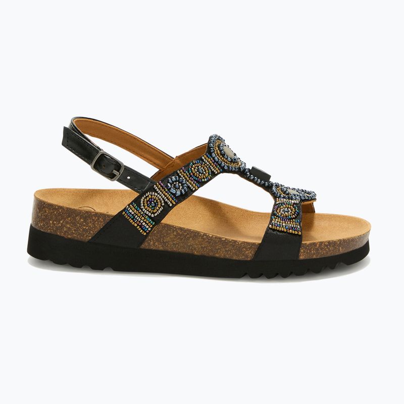 Sandały damskie Scholl Bogota Sandal Med black/multi 2