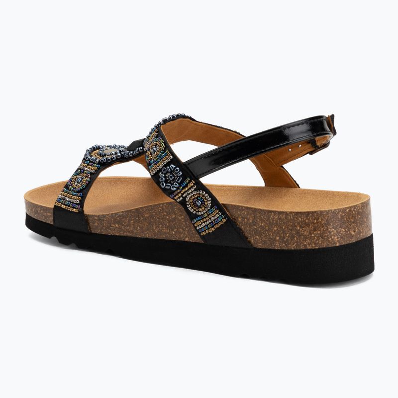 Sandały damskie Scholl Bogota Sandal Med black/multi 3