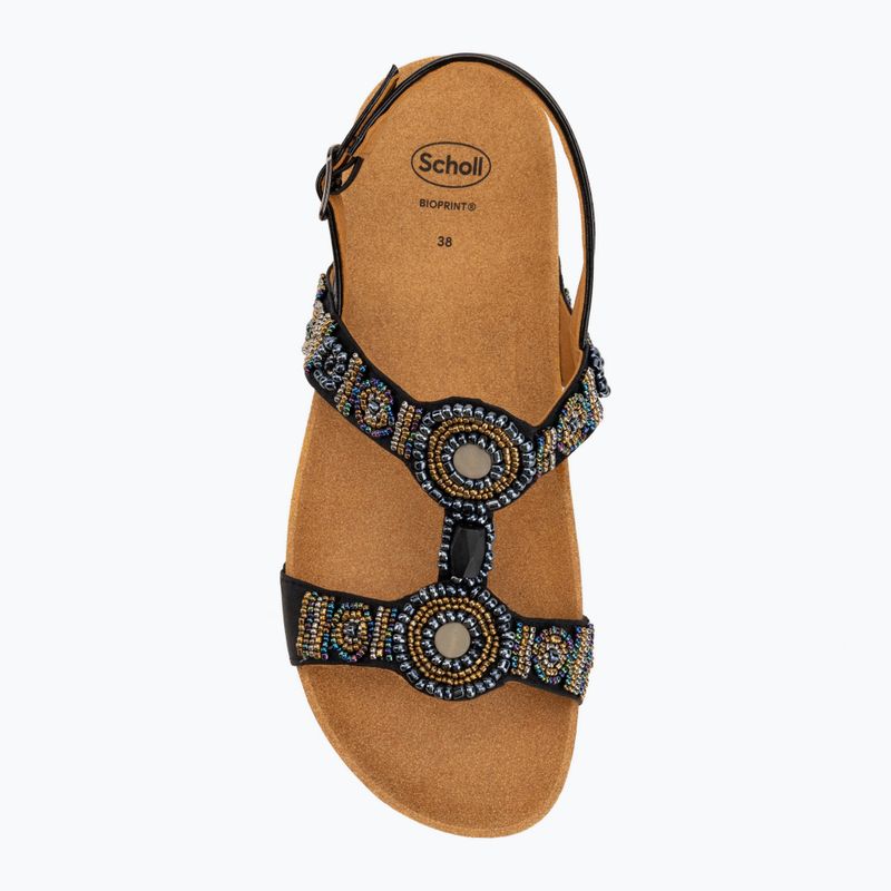 Sandały damskie Scholl Bogota Sandal Med black/multi 5