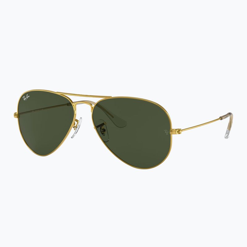Okulary przeciwsłoneczne Ray-Ban Aviator Classic arista gold/green g-15 4