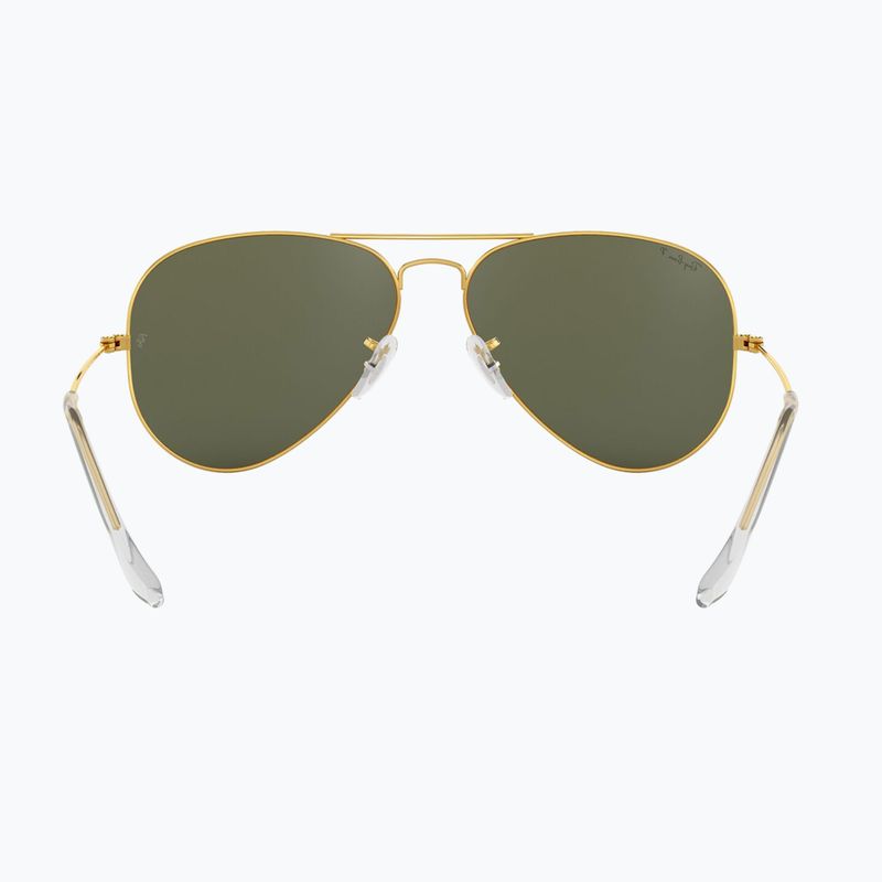 Okulary przeciwsłoneczne Ray-Ban Aviator Classic arista gold/green g-15 polarized 5