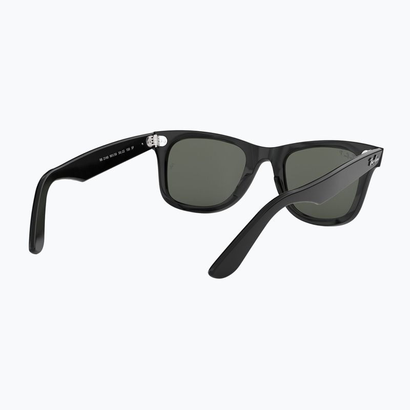Okulary przeciwsłoneczne Ray-Ban Wayfarer Classic black/green polarized 6