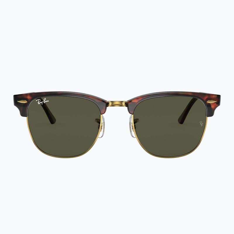 Okulary przeciwsłoneczne Ray-Ban Clubmaster Classic tortoiseshell/gold 2
