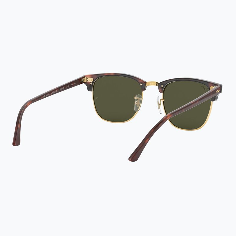 Okulary przeciwsłoneczne Ray-Ban Clubmaster Classic tortoiseshell/gold 6