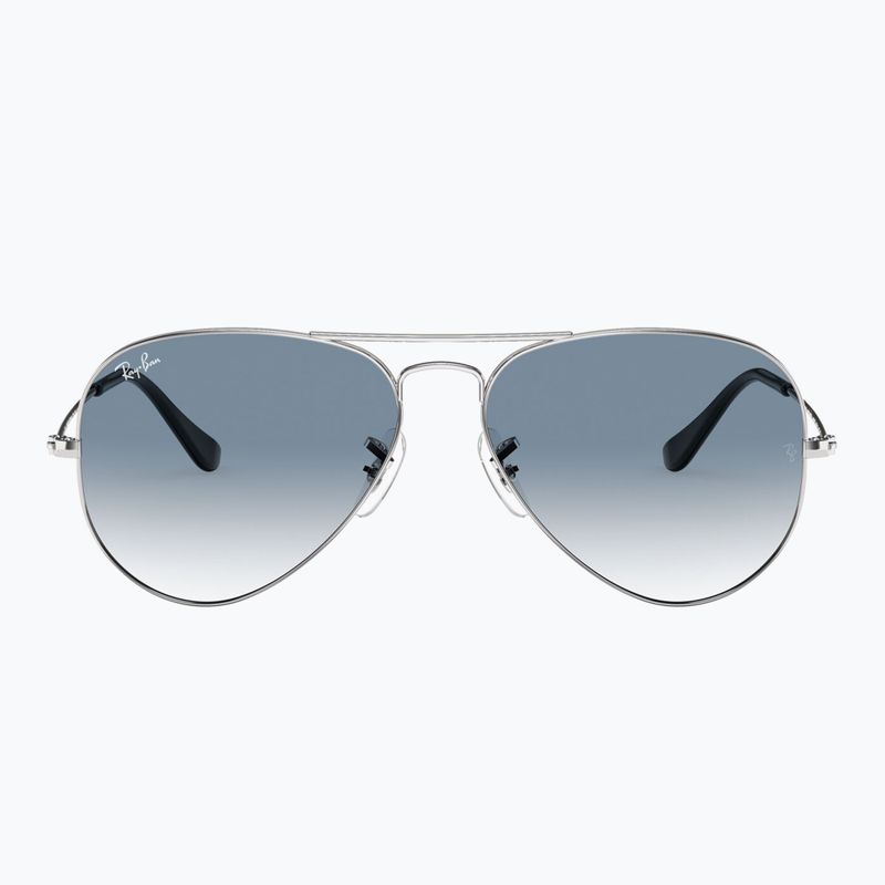 Okulary przeciwsłoneczne Ray-Ban Aviator Classic silver/light blue 2