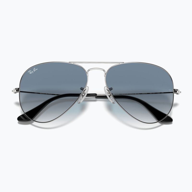 Okulary przeciwsłoneczne Ray-Ban Aviator Classic silver/light blue 3