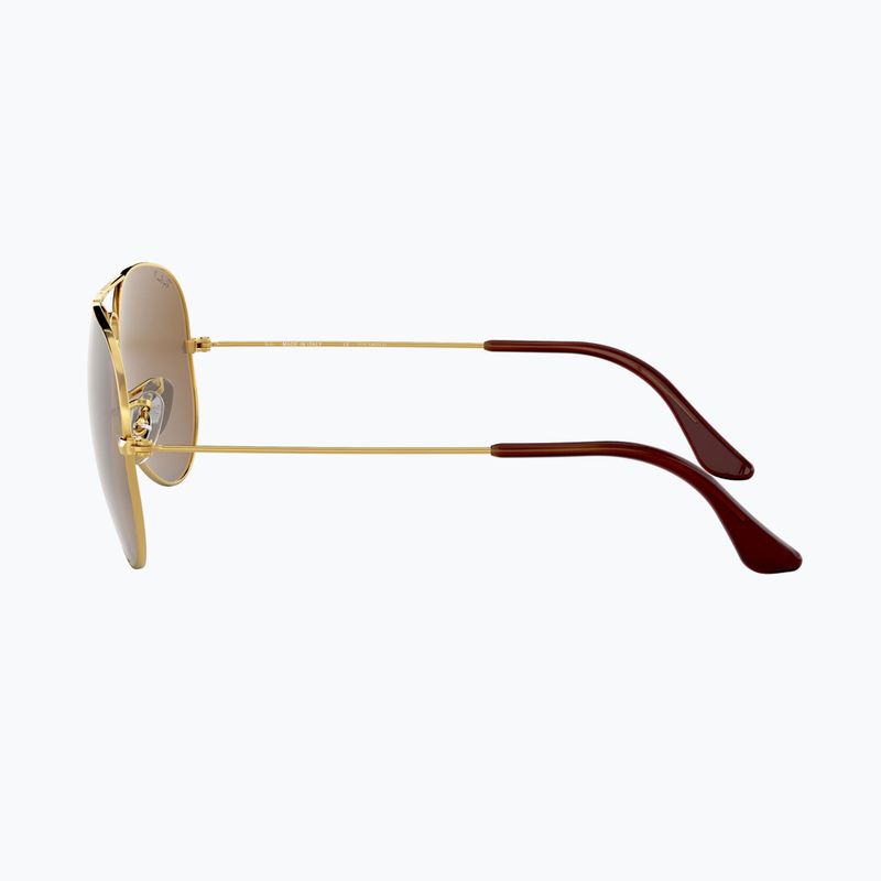 Okulary przeciwsłoneczne Ray-Ban Aviator Classic arista gold/brown polarized 7