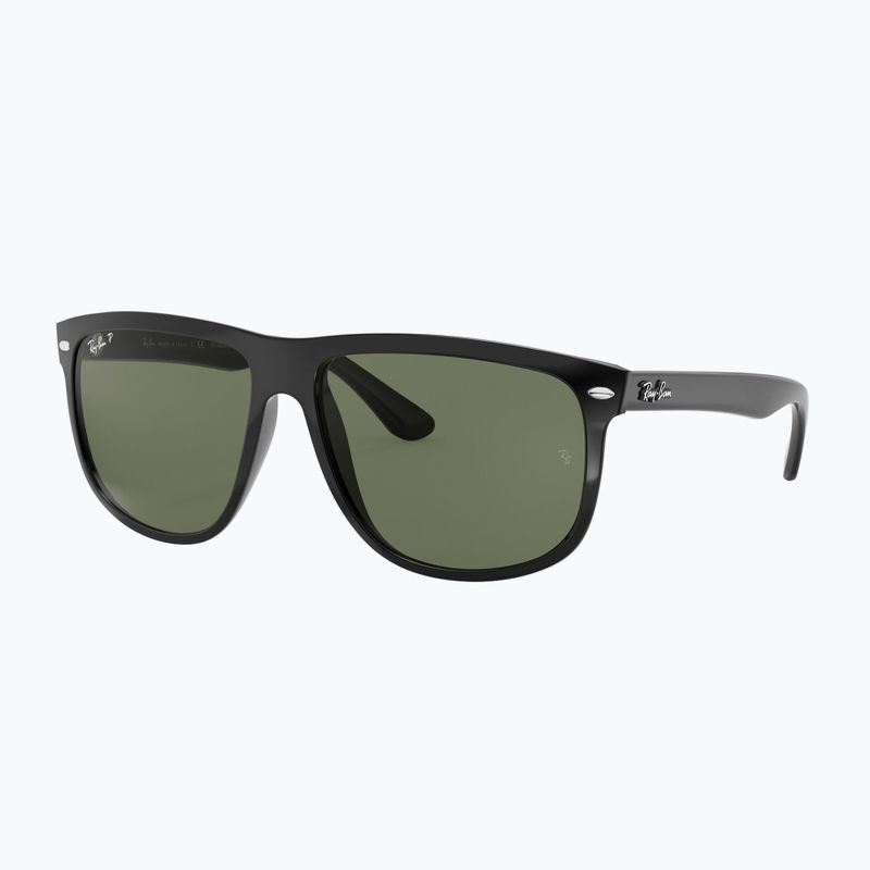 Okulary przeciwsłoneczne Ray-Ban Boyfriend black/dark green polarized 4