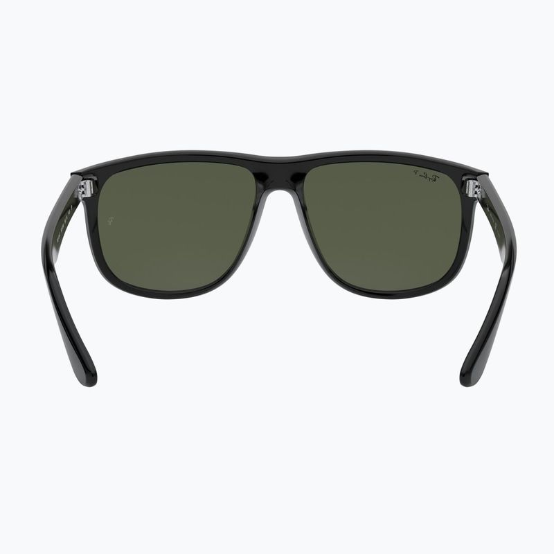 Okulary przeciwsłoneczne Ray-Ban Boyfriend black/dark green polarized 5