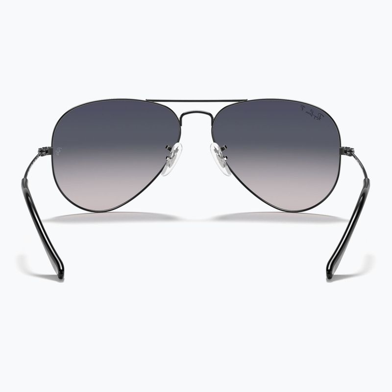 Okulary przeciwsłoneczne Ray-Ban Aviator Classic gunmetal/blue polarized 5