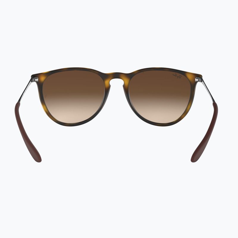 Okulary przeciwsłoneczne Ray-Ban Erika Classic matt havana/brown 5