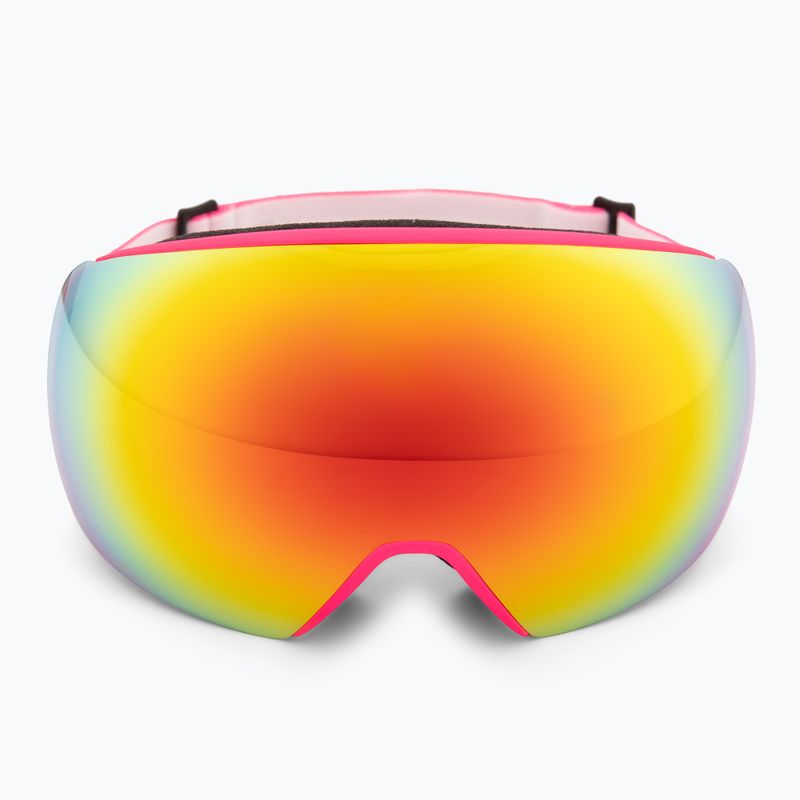 Gogle narciarskie Neon Beam pink/mirror red 2