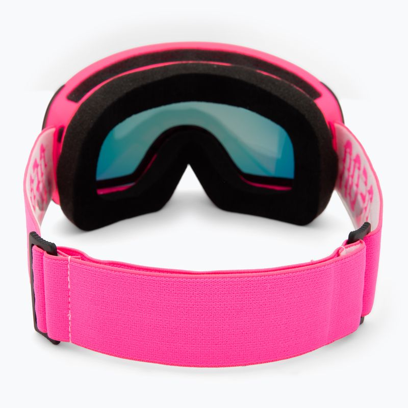 Gogle narciarskie Neon Beam pink/mirror red 3