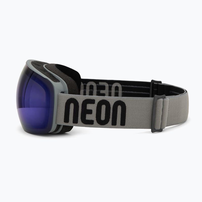 Gogle narciarskie Neon Beam anthracite/mirror blue 4