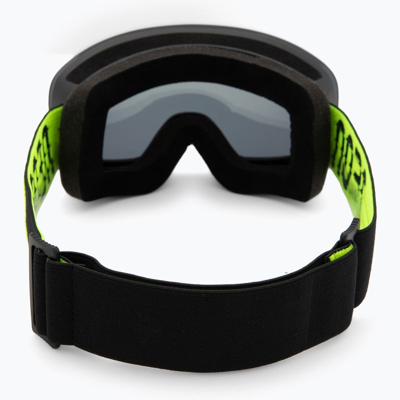 Gogle narciarskie Neon Light black/yellow/mirror gold 3