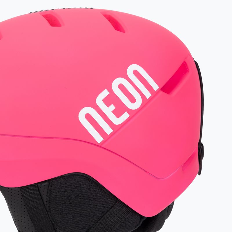 Kask narciarski Neon Summit pink/white 8