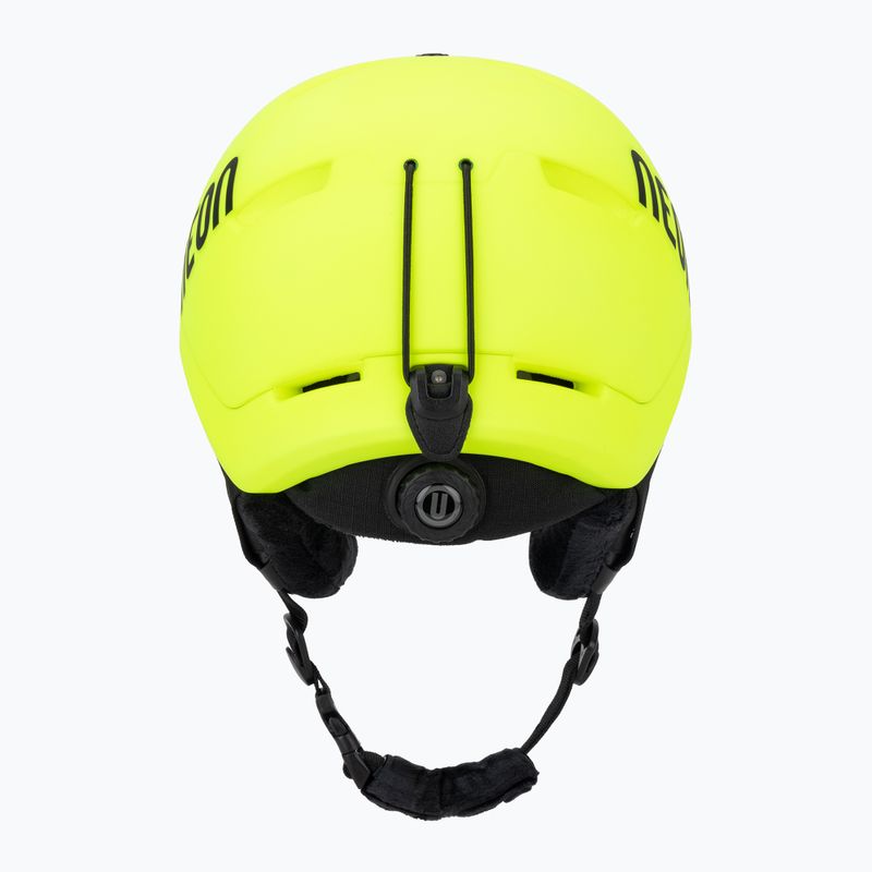 Kask narciarski Neon Summit yellow/black 4
