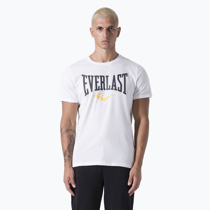 Koszulka męska Everlast Iconic Logo off white