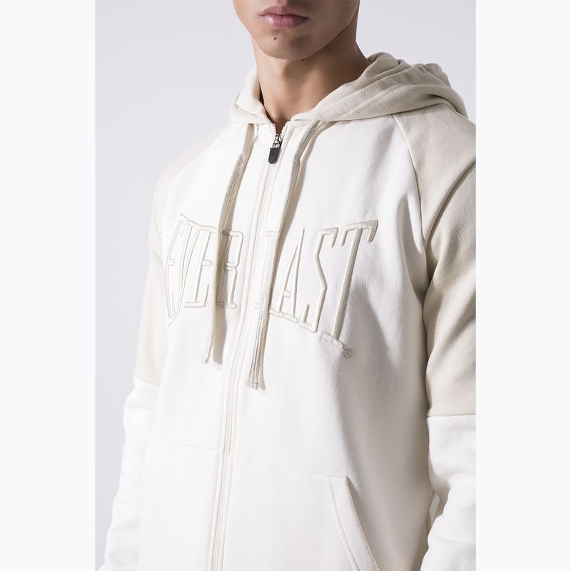 Bluza męska Everlast Neutrals Full Zip dusty white/light beige 4