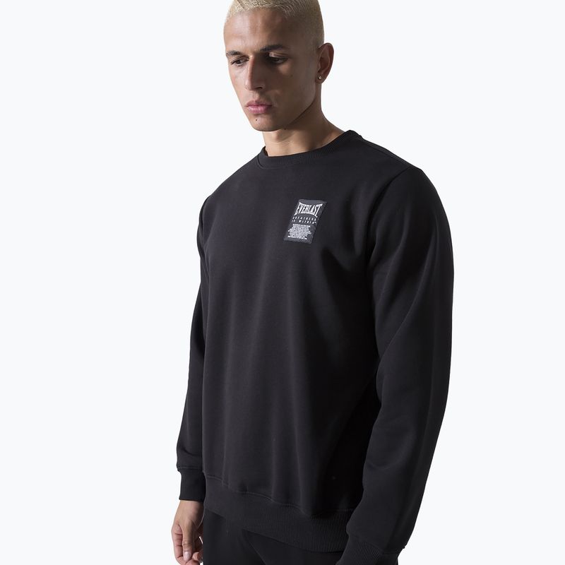 Bluza męska Everlast Neutrals Crewneck black 4