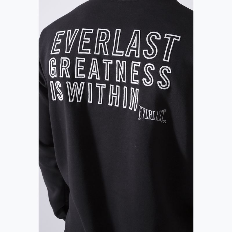 Bluza męska Everlast Neutrals Crewneck black 5