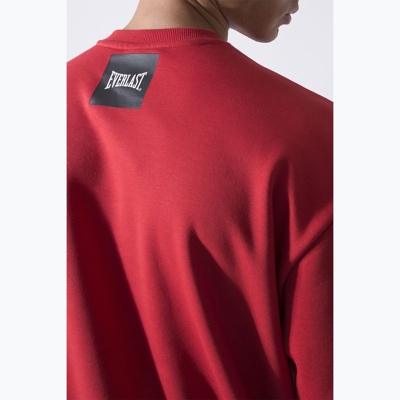 Bluza męska Everlast Streetwear Crewneck red/black 5