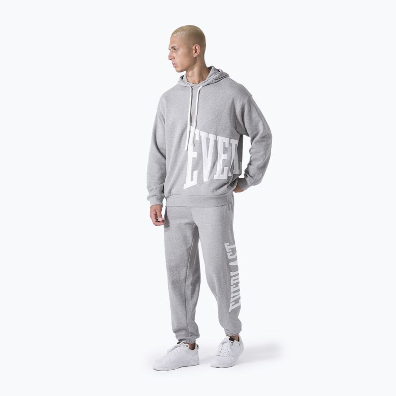 Bluza męska Everlast Exclusive Hoodie Logo grey/melange 2