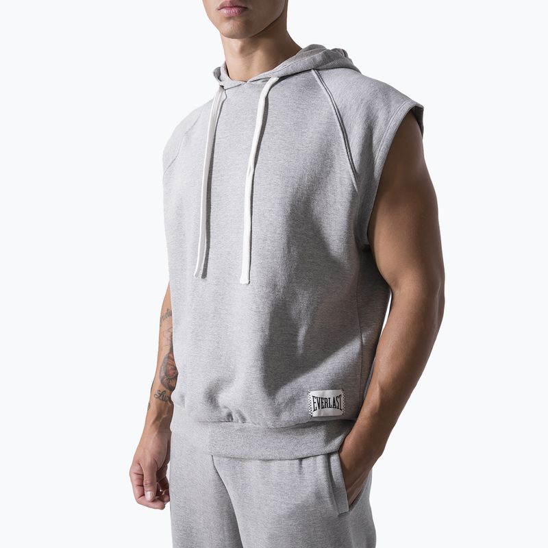 Bluza męska Everlast Exclusive Hoodie SL grey/melange 4