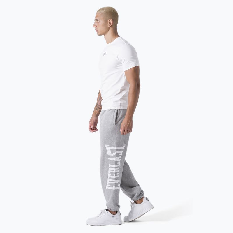 Spodnie treningowe męskie Everlast Exclusive grey/melange 2