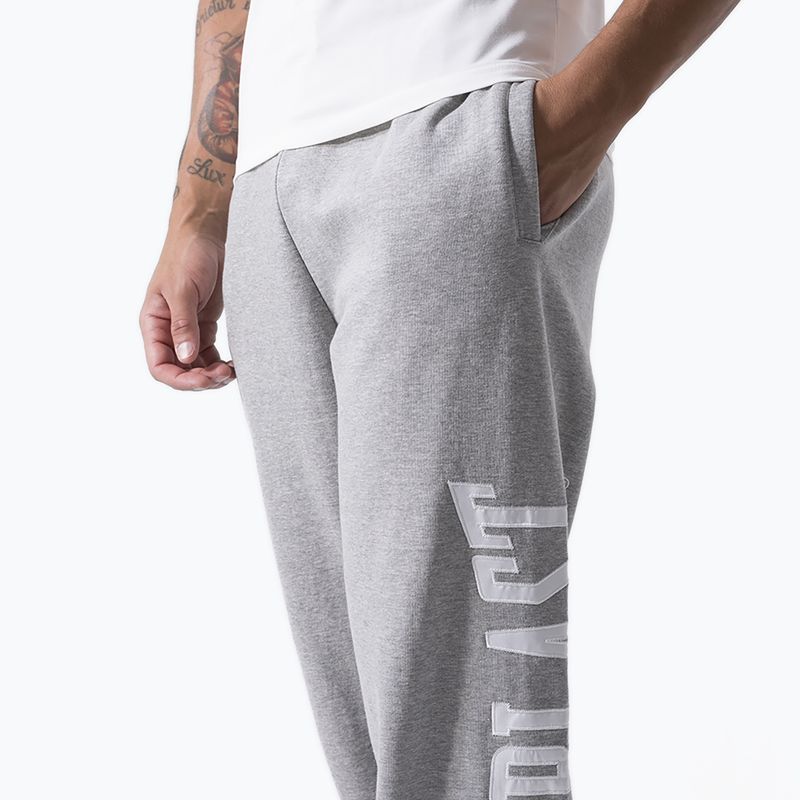 Spodnie treningowe męskie Everlast Exclusive grey/melange 5