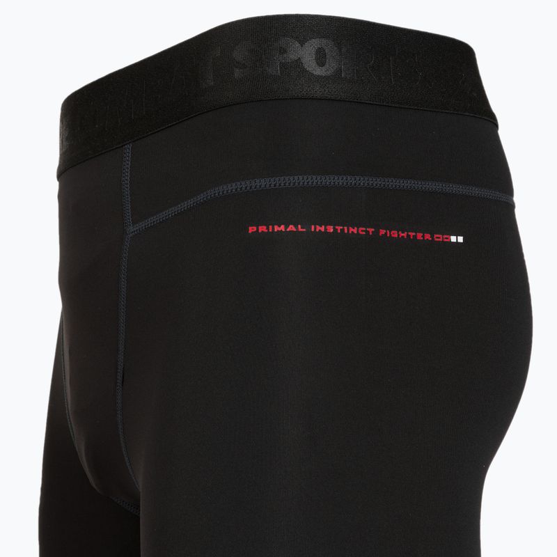 Legginsy męskie LEONE 1947 Primal Instict black 4
