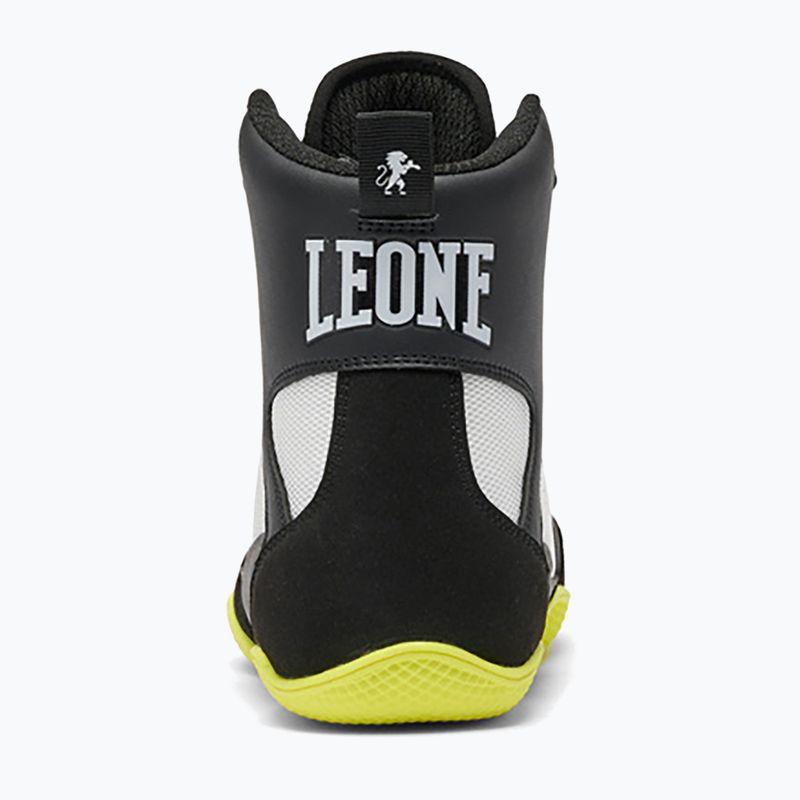 Buty bokserskie LEONE 1947 Premium Boxing nero/lime/black/lime 4