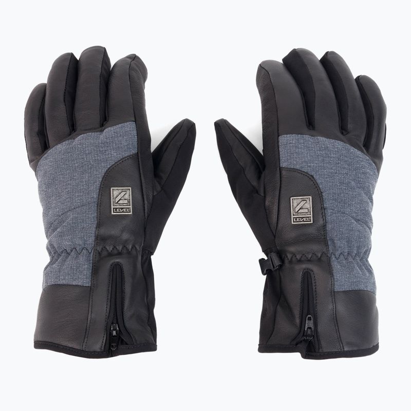 Rękawice narciarskie Level Sharp anthracite 3