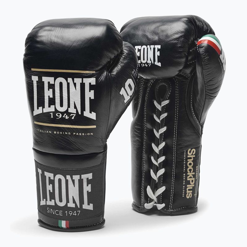 Rękawice bokserskie LEONE 1947 Shock Plus black