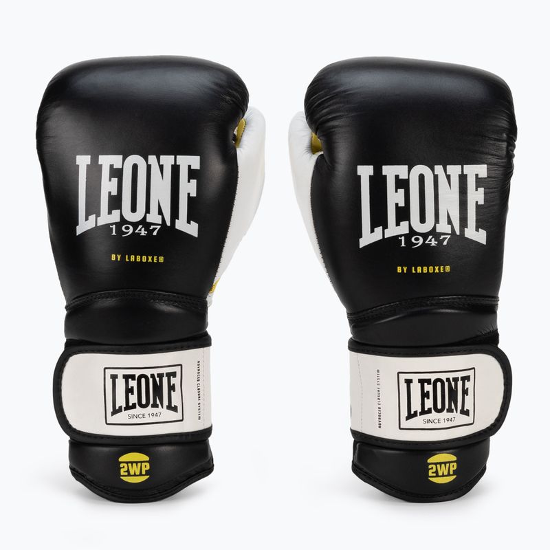 Rękawice bokserskie LEONE 1947 Il Tecnico N3 black